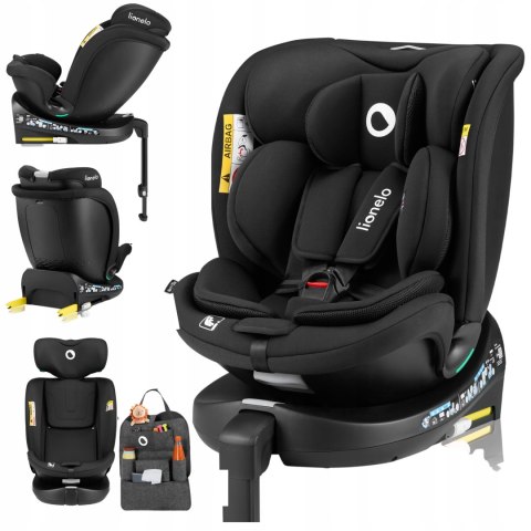 Fotelik Samochodowy Lionelo Navy I-Size 360° Isofix 40-150 Cm Z Organiserem