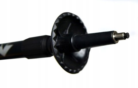 Kije Nordic Walking Antishock 66-135Cm Czerwone Z Odbłyaskami Hornhill
