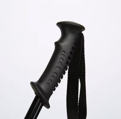 Kije Nordic Walking Czerwone Składane Teleskopowe, Regulacja 65-135 Cm