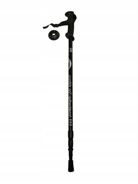 Kije Nordic Walking Czerwone Składane Teleskopowe, Regulacja 65-135 Cm
