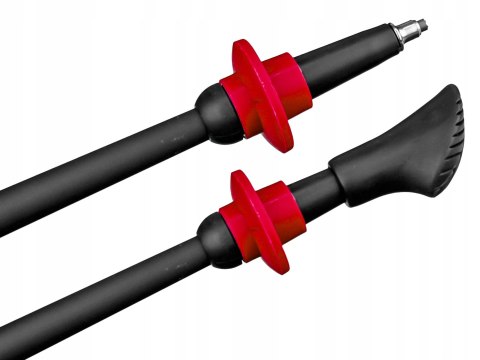 Kije Nordic Walking Pro-Trainer 115 Cm Aluminium, Rączka Eva, Grot Widiowy