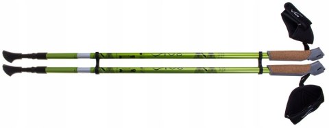 Kije Nordic Walking Vivo 82-135 Cm - Teleskopowe, Aluminium, Korkowe Rączki