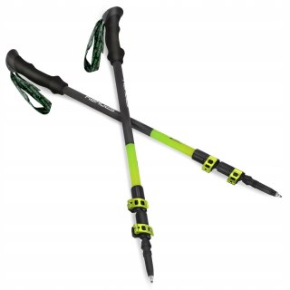 Kije Trekkingowe Carbon 105-135Cm Ultralekke Skituringowe Z Talerzykami