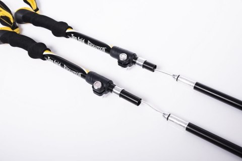 Kije Trekkingowe Evolution Top Fold Alu 3-Sekcj., Regulowane 108-130Cm