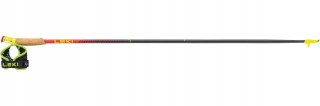 Kijki Biegowe Carbonowe 120 Cm Red-Yellow Leki, Ultra Lekkie I Wytrzymałe