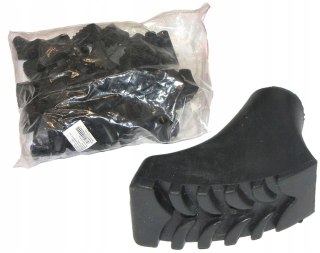 Nasadki Do Kijków Nordic Walking Pvc 50 Sztuk, 10-11 Mm, Ochrona Grotów