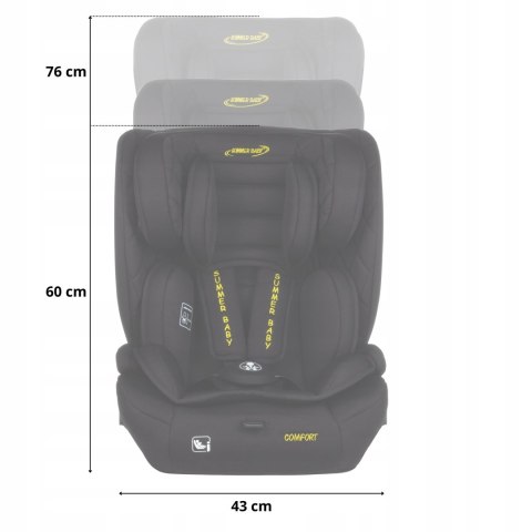 Fotelik Samochodowy 2W1 I-Size Fwf R129, Komfort 76-150Cm, 10-Pkt Zagłówek