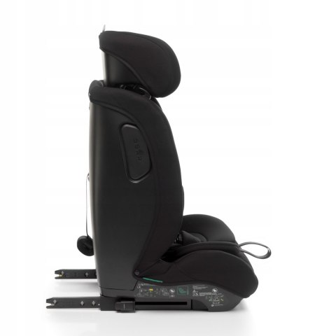 Fotelik Samochodowy 4Baby Go-Fix I-Size Isofix 9-36 Kg, Czarny, Wysoka Jakość