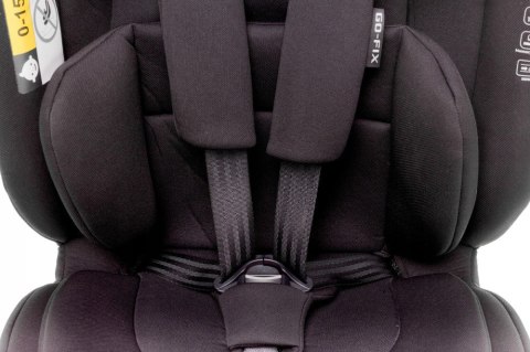 Fotelik Samochodowy 4Baby Go-Fix I-Size Isofix 9-36 Kg, Czarny, Wysoka Jakość