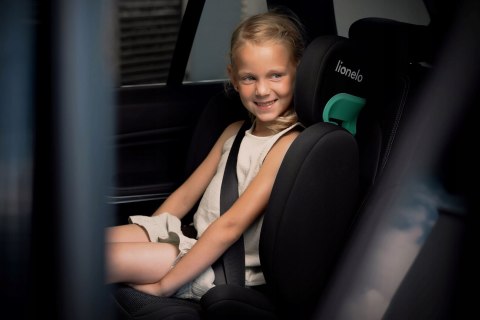 Fotelik Samochodowy I-Size Hugo Isofix 15-36Kg Black Carbon Podstawka
