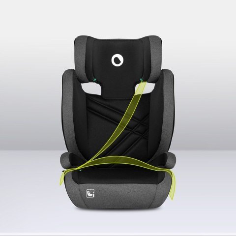 Fotelik Samochodowy I-Size Hugo Isofix 15-36Kg Black Carbon Podstawka