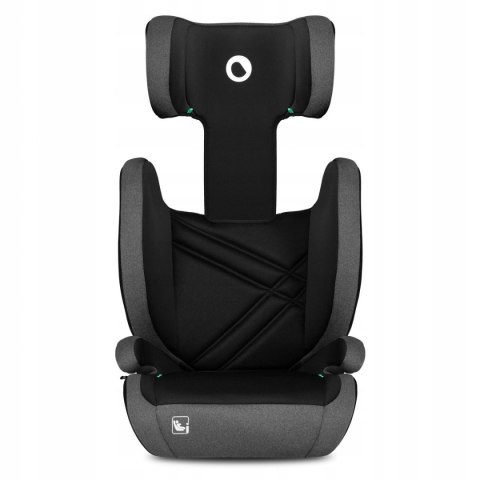 Fotelik Samochodowy I-Size Hugo Isofix 15-36Kg Black Carbon Podstawka