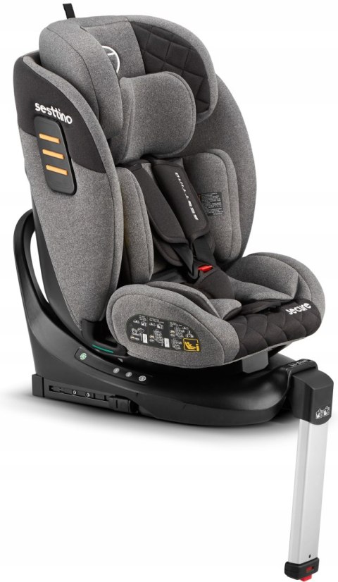 Fotelik Samochodowy I-Size Obrotowy 360° Isofix 40-150 Cm 0-36 Kg Sesttino