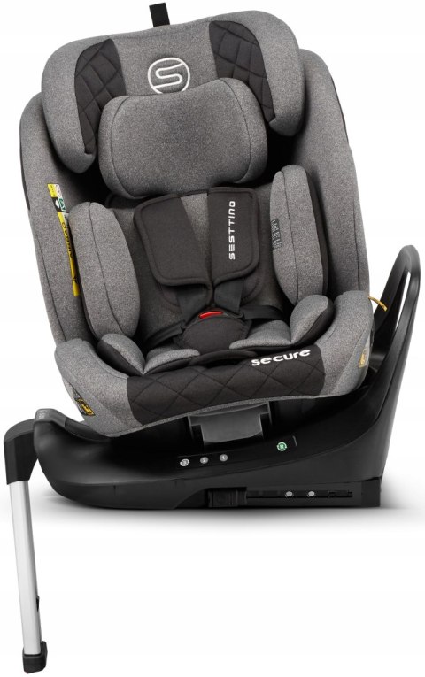 Fotelik Samochodowy I-Size Obrotowy 360° Isofix 40-150 Cm 0-36 Kg Sesttino
