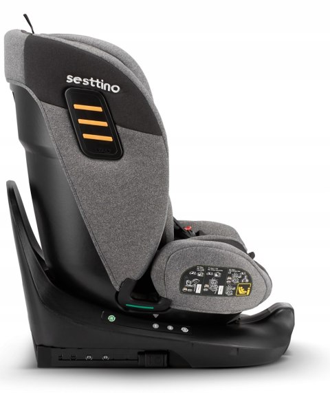 Fotelik Samochodowy I-Size Obrotowy 360° Isofix 40-150 Cm 0-36 Kg Sesttino