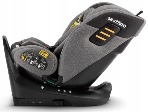 Fotelik Samochodowy I-Size Obrotowy 360° Isofix 40-150 Cm 0-36 Kg Sesttino