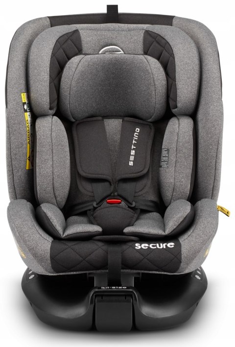 Fotelik Samochodowy I-Size Obrotowy 360° Isofix 40-150 Cm 0-36 Kg Sesttino