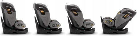Fotelik Samochodowy I-Size Obrotowy 360° Isofix 40-150 Cm 0-36 Kg Sesttino