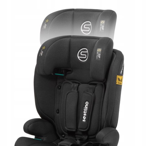 Fotelik Samochodowy I-Size Sesttino Rocker Pro 76-150Cm 9-36Kg Montaż Pasem