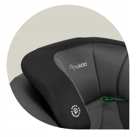 Fotelik Samochodowy Isofix I-Size 15-36Kg, 12-Poziomową Regulacją Dziecięcy