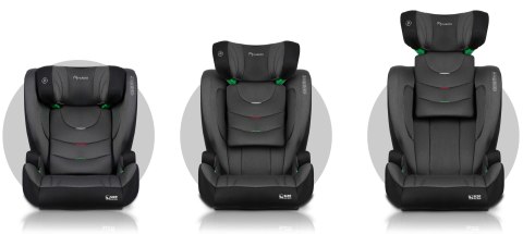 Fotelik Samochodowy Isofix I-Size 15-36Kg, 12-Poziomową Regulacją Dziecięcy