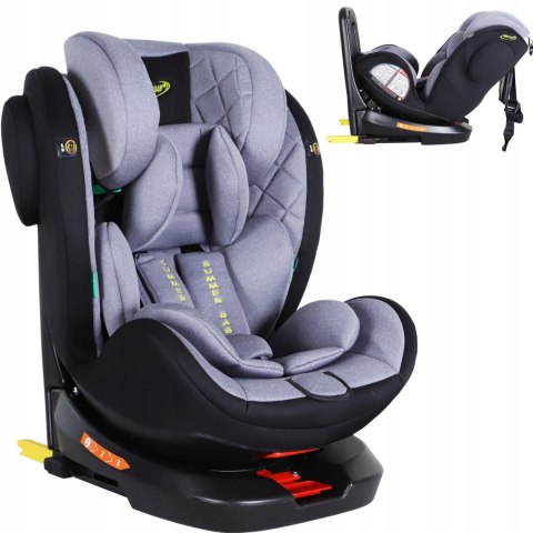 Fotelik Samochodowy Isofix I-Size 360° Obrotowy 5-Punktowy 40-150Cm Summer