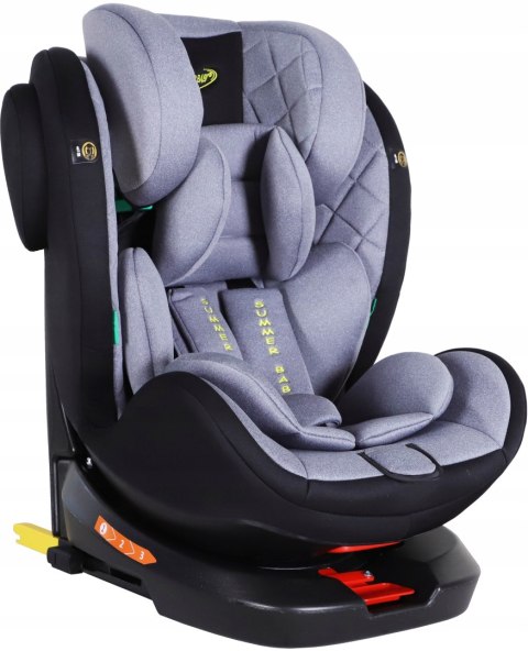 Fotelik Samochodowy Isofix I-Size 360° Obrotowy 5-Punktowy 40-150Cm Summer