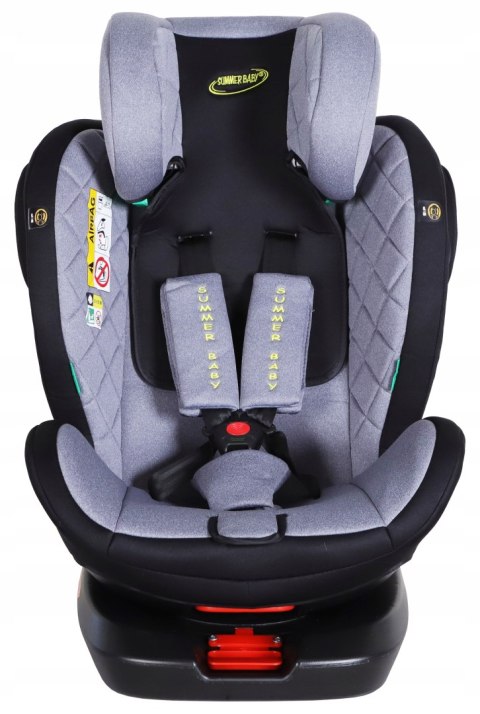 Fotelik Samochodowy Isofix I-Size 360° Obrotowy 5-Punktowy 40-150Cm Summer