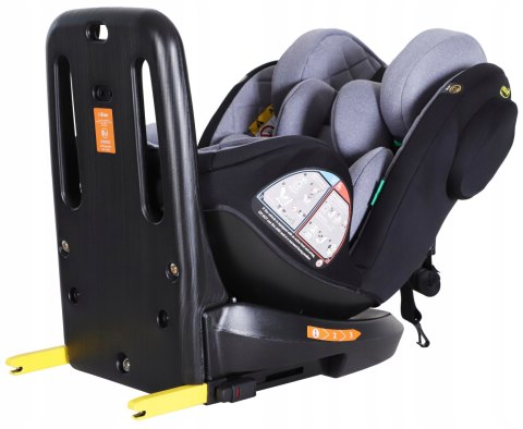 Fotelik Samochodowy Isofix I-Size 360° Obrotowy 5-Punktowy 40-150Cm Summer