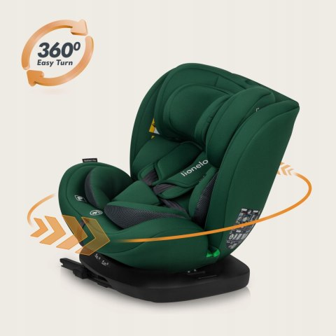 Fotelik Samochodowy Lionelo Bastiaan I-Size 40-150 Cm Z Obrotową Bazą 360°