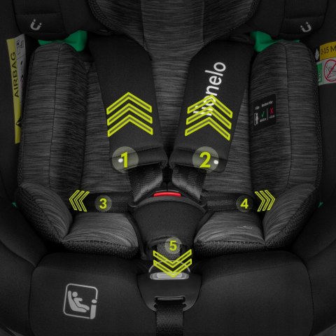 Fotelik Samochodowy Lionelo Braam I-Size 360° Easyturn Isofix 40-150 Cm