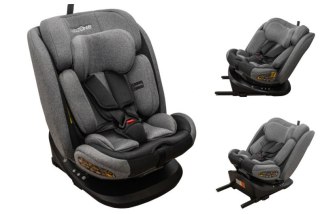 Fotelik Samochodowy Obrotowy 360° Isofix I-Size 40-150Cm 0-36Kg Mem.Foam