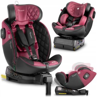 Fotelik Samochodowy Obrotowy Isofix I-Size 40-150Cm 360° Regulowana Noga