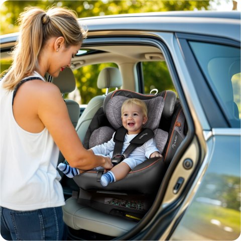 Obrotowy Fotelik Samochodowy Isofix 360° I-Size 40-150Cm 0-36Kg Prestige