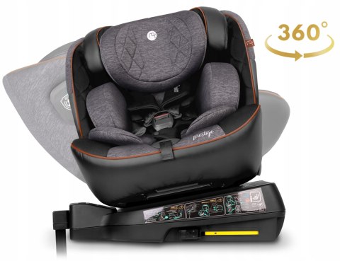 Obrotowy Fotelik Samochodowy Isofix 360° I-Size 40-150Cm 0-36Kg Prestige