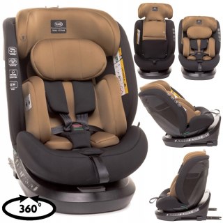 Fotelik 4Baby Roto-Fix 360° I-Size Isofix Top Tether Mokka 0-36 Kg