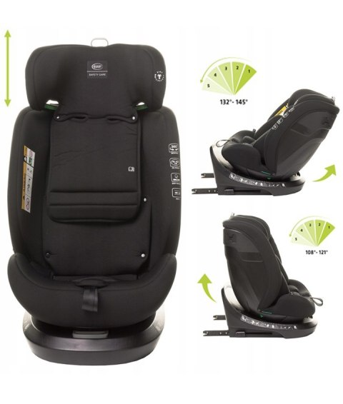Fotelik 4Baby Roto-Fix 360° I-Size Isofix Top Tether Mokka 0-36 Kg