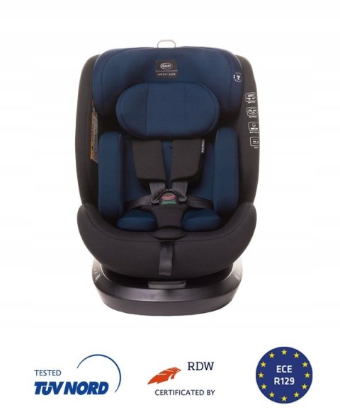 Fotelik 4Baby Roto-Fix 360° I-Size Isofix Top Tether Mokka 0-36 Kg