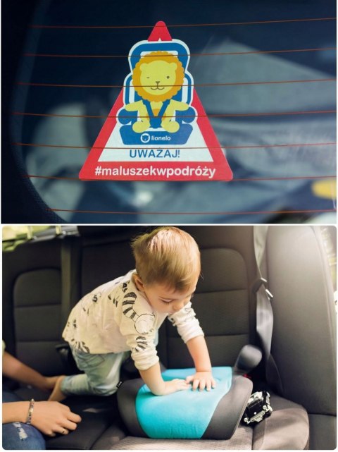 Fotelik Podstawka Lionelo Luuk 15-36Kg - Komfort I Bezpieczeństwo