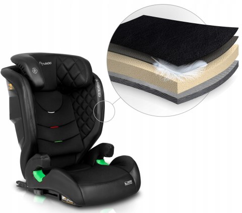 Fotelik Samochodowy 15-36 Kg Isofix I-Size Regulowany Nukido Louis Z Praną