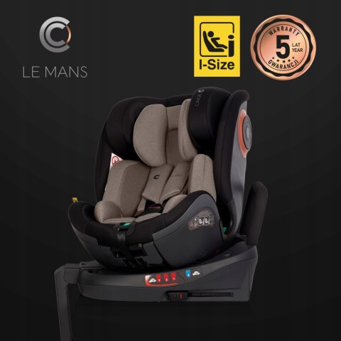 Fotelik Samochodowy Cavoe Le Mans 360° Isofix Dla Dzieci 40-150 Cm