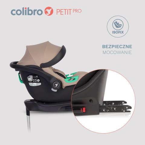 Fotelik Samochodowy Colibro Petit Pro I-Size Z Isofix I Regulacją Zagłówka