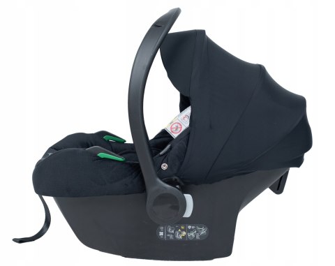 Fotelik Samochodowy Cosmo Basic I-Size 0-13Kg Kołyska Isofix Adaptery