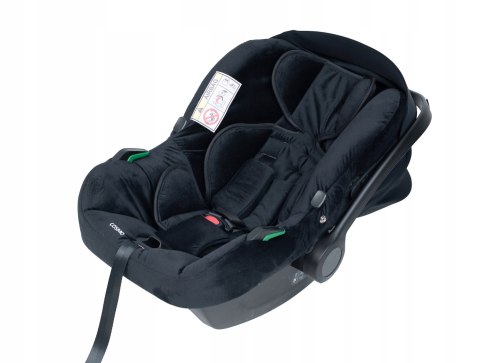 Fotelik Samochodowy Cosmo Basic I-Size 0-13Kg Kołyska Isofix Adaptery