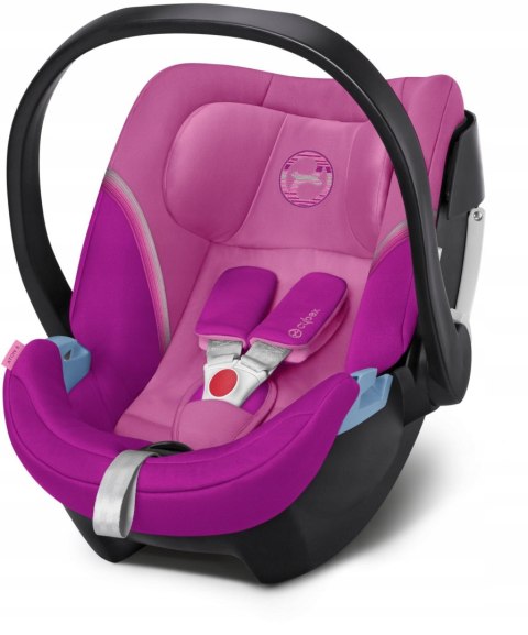 Fotelik Samochodowy Cybex Aton 5 0-13 Kg Isofix Różowy, Tyłem Do Jazdy
