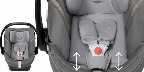 Fotelik Samochodowy Cybex Aton 5 0-13 Kg Isofix Różowy, Tyłem Do Jazdy