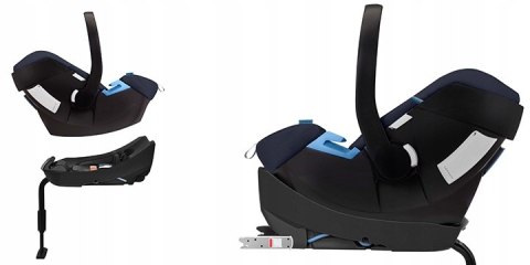 Fotelik Samochodowy Cybex Aton 5 0-13 Kg Isofix Różowy, Tyłem Do Jazdy