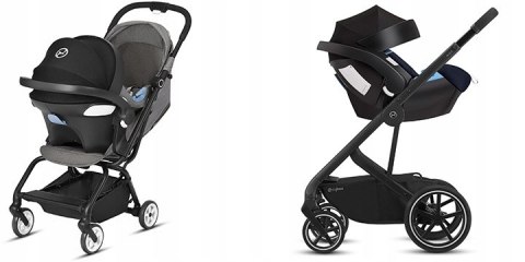 Fotelik Samochodowy Cybex Aton 5 0-13 Kg Isofix Różowy, Tyłem Do Jazdy