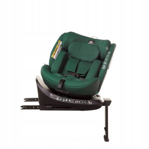 Fotelik Samochodowy Enzo 4Baby Isize Obrotowy 360° Rwf Baza Isofix Zielony