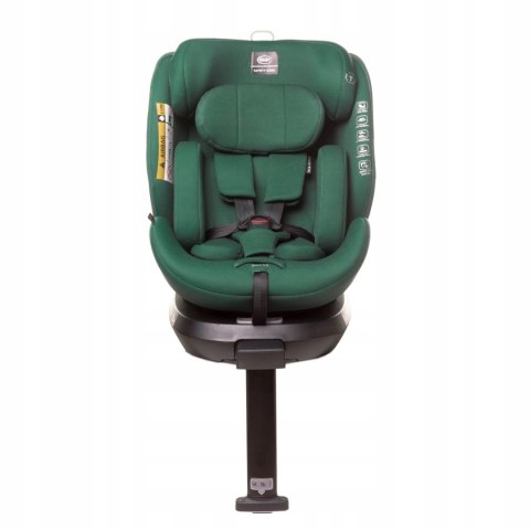 Fotelik Samochodowy Enzo 4Baby Isize Obrotowy 360° Rwf Baza Isofix Zielony